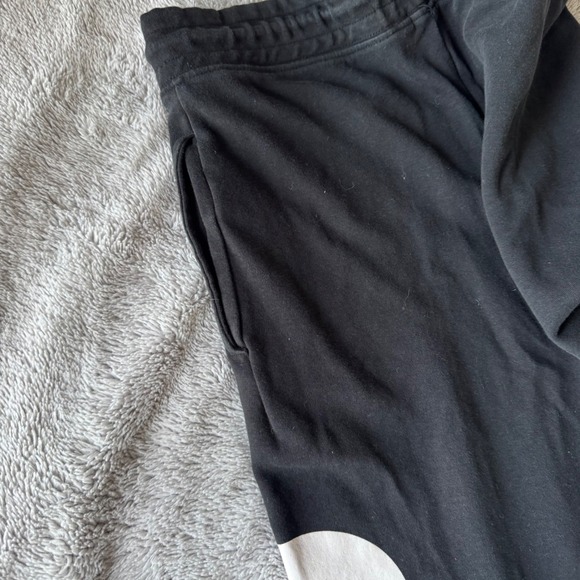 Polo Ralph Lauren Womens Black Logo Graphic Joggers Sweatpants Medium - Picture 5 of 5